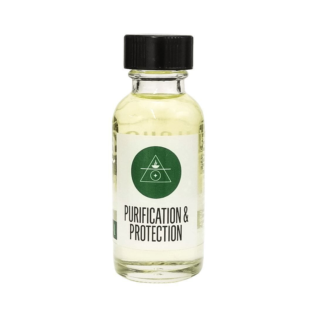 Lemongrass Intention Oil "Purification & Protection" Incense & Holders -Burning Oil V50
