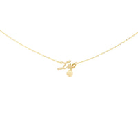 Leo Zodiac Necklace (Gold) Necklace Discontinued