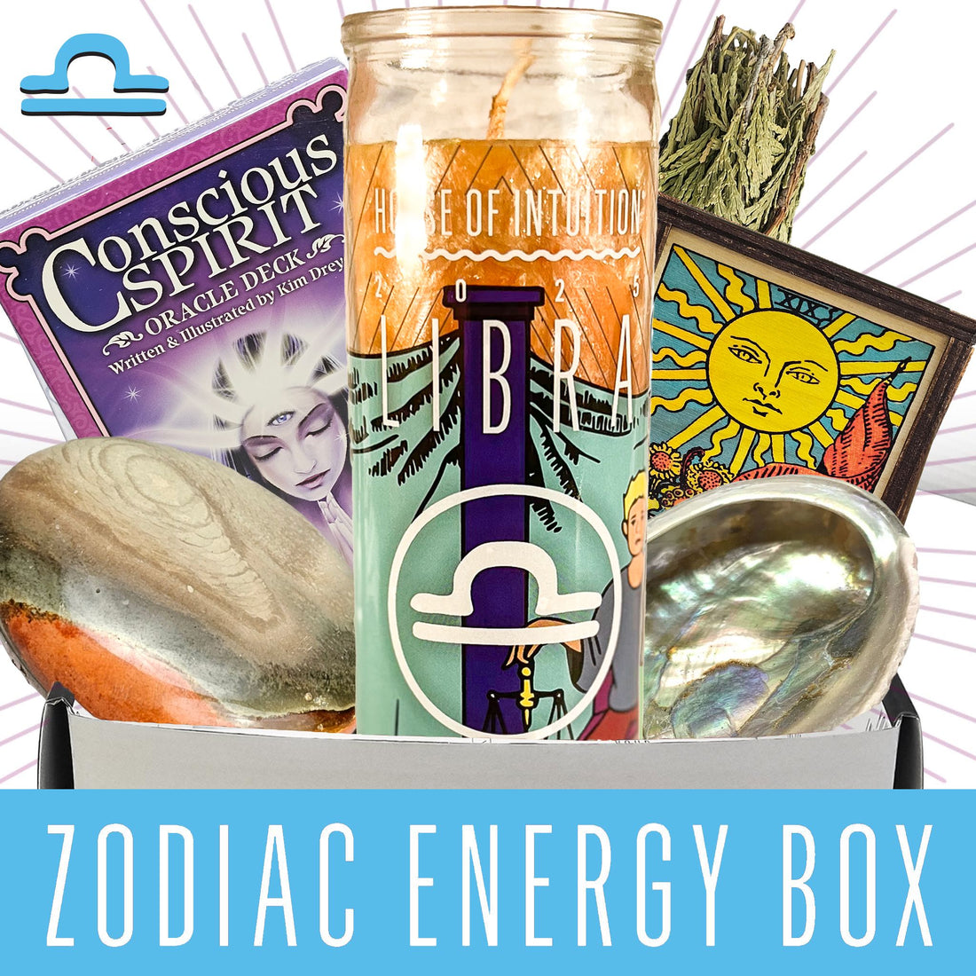 2025 Libra Zodiac Energy Box (Limited Edition - $118 Value) Box -Birthday V50