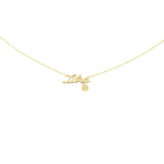 Libra Zodiac Necklace (Gold) Necklace Discontinued