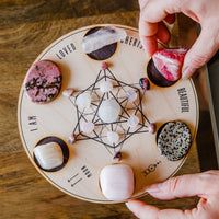 Love Crystal Grid Crystal -Grid V205
