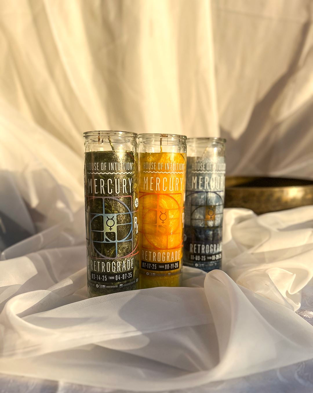 2025 Mercury Retrograde Magic Candle (Limited Edition) Candle -Retrograde V50