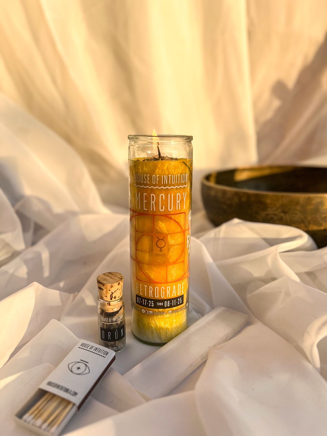 2025 Mercury Retrograde Magic Candle (Limited Edition) Candle -Retrograde V50