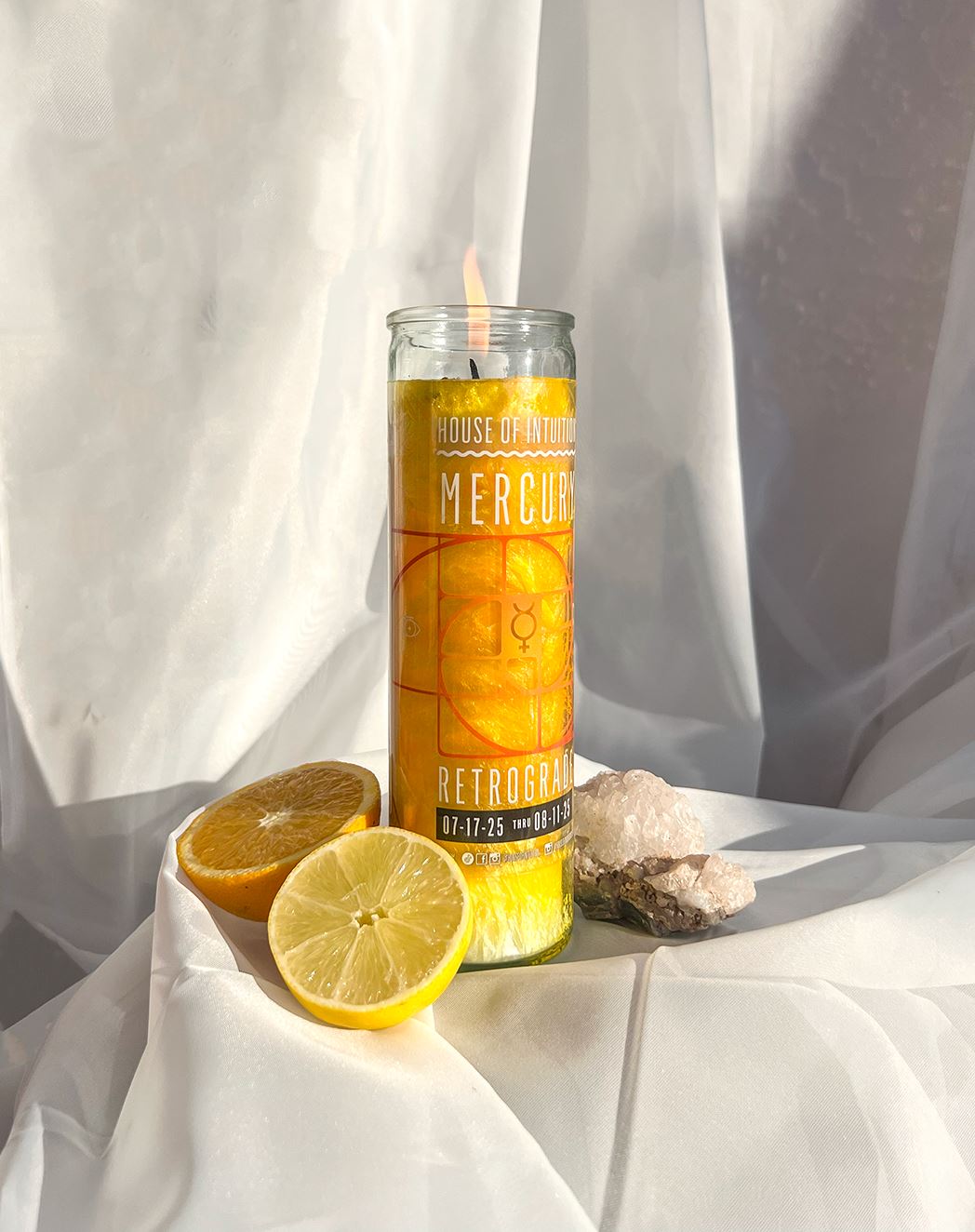 2025 Mercury Retrograde Magic Candle (Limited Edition) Candle -Retrograde V50