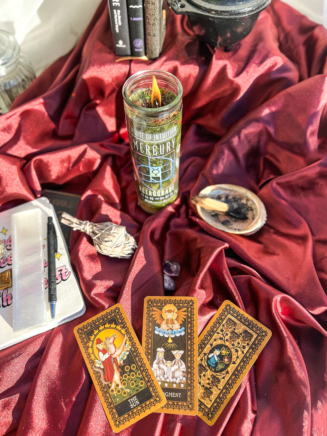 2025 Mercury Retrograde Magic Candle (Limited Edition) Candle -Retrograde V50