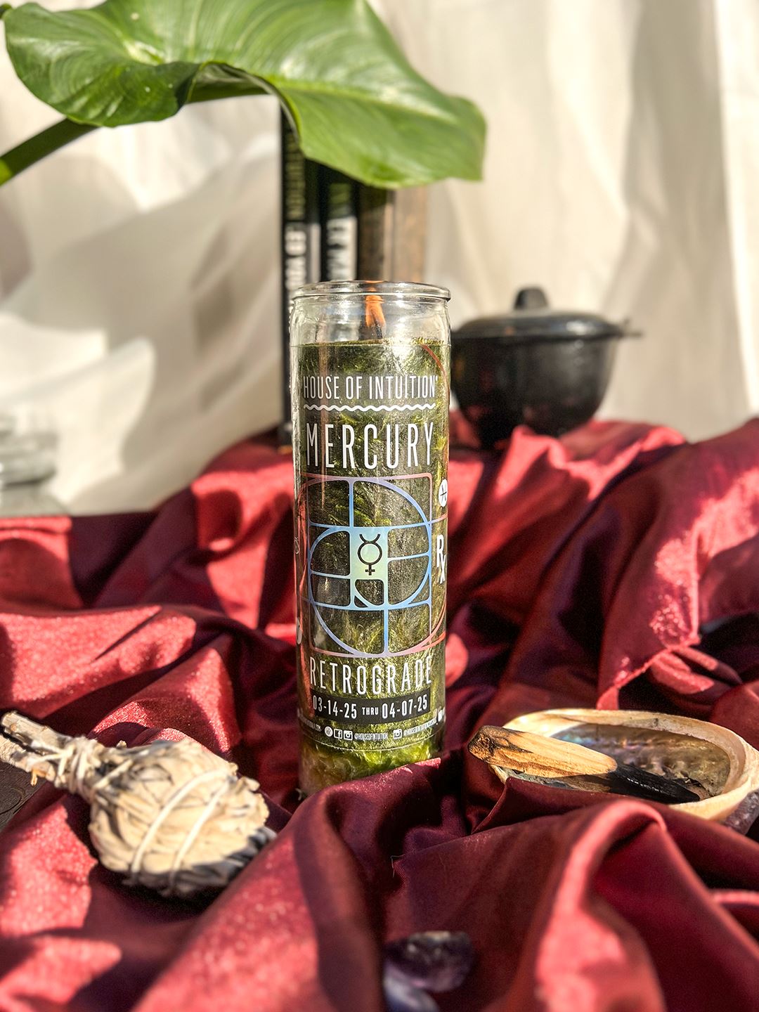 2025 Mercury Retrograde Magic Candle (Limited Edition) Candle -Retrograde V50