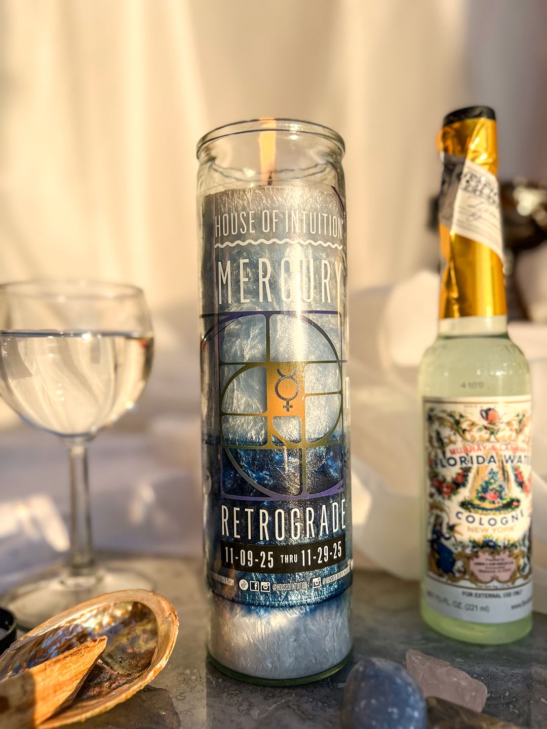 2025 Mercury Retrograde Magic Candle (Limited Edition) Candle -Retrograde V50