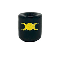 Triple Moon Mini Candle Holder V115