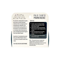Palo Santo Pyramid Incense Incense & Holders -Incense Discontinued