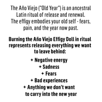 AÑO VIEJO "NEW YEAR" FIRE EFFIGY RITUAL BOX (LIMITED EDITION) Box -Specialty V50