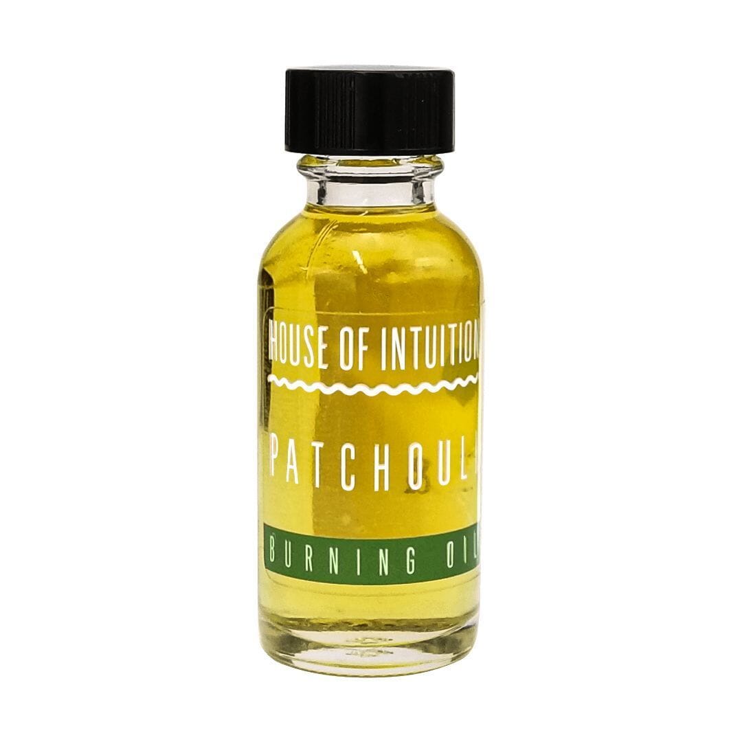Patchouli Intention Oil "Abundance & Love" Incense & Holders -Burning Oil V50