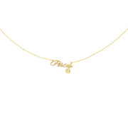 Pisces Zodiac Necklace (Gold) Necklace Discontinued