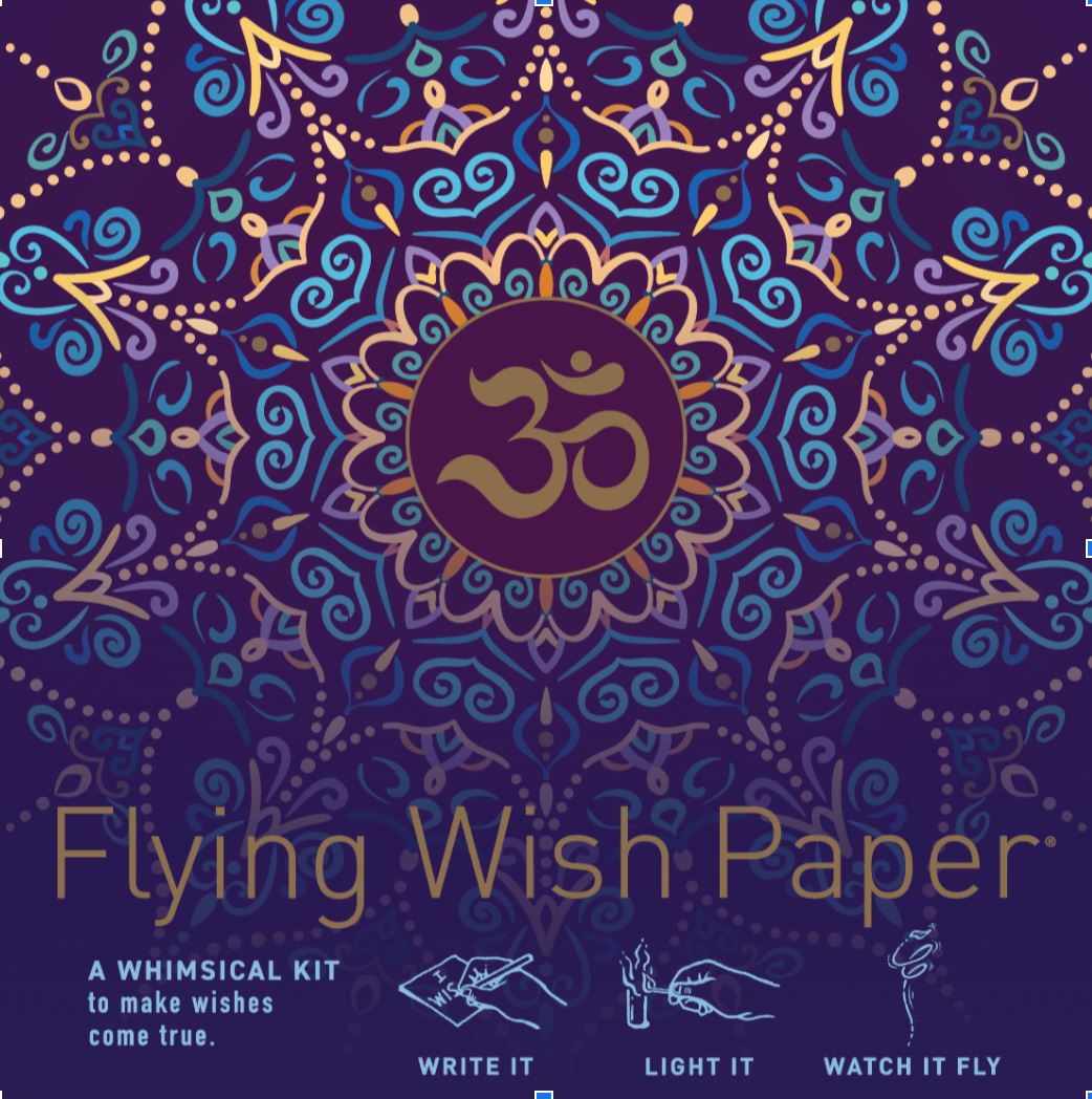 Flying Wish Paper Mini Kit "OM" House of Intuition Inc
