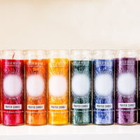 Yellow "Write-Your-Own-Prayer" Candle - ABUNDANCE Candle -Prayer V95