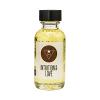 Sandalwood Intention Oil "Intuition & Love" Incense & Holders -Burning Oil V50