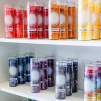 7 Color "Write-Your-Own-Prayer" Candle - REALIGNMENT Candle -Prayer V95