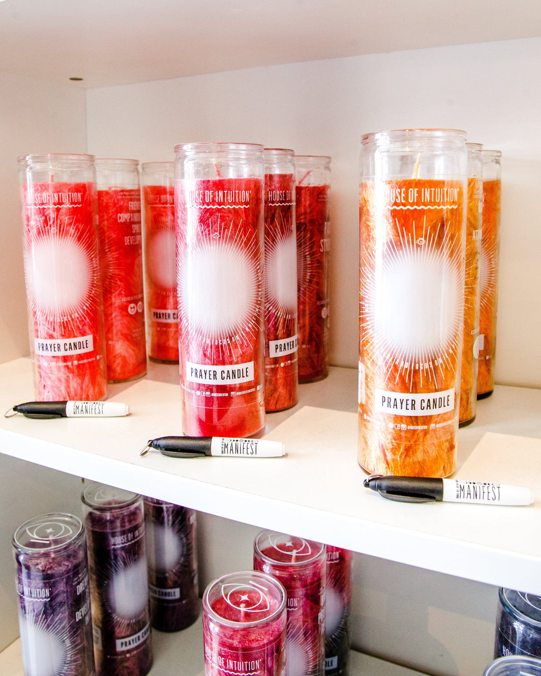 Red "Write-Your-Own-Prayer" Candle - LOVE Candle -Prayer V95