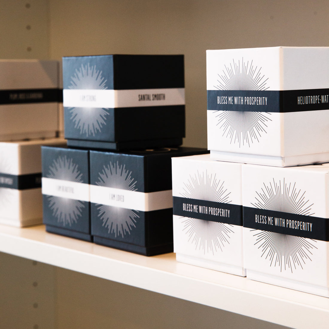 "Bless Me with Prosperity" Affirmation Soy Candle Candle -Soy V475