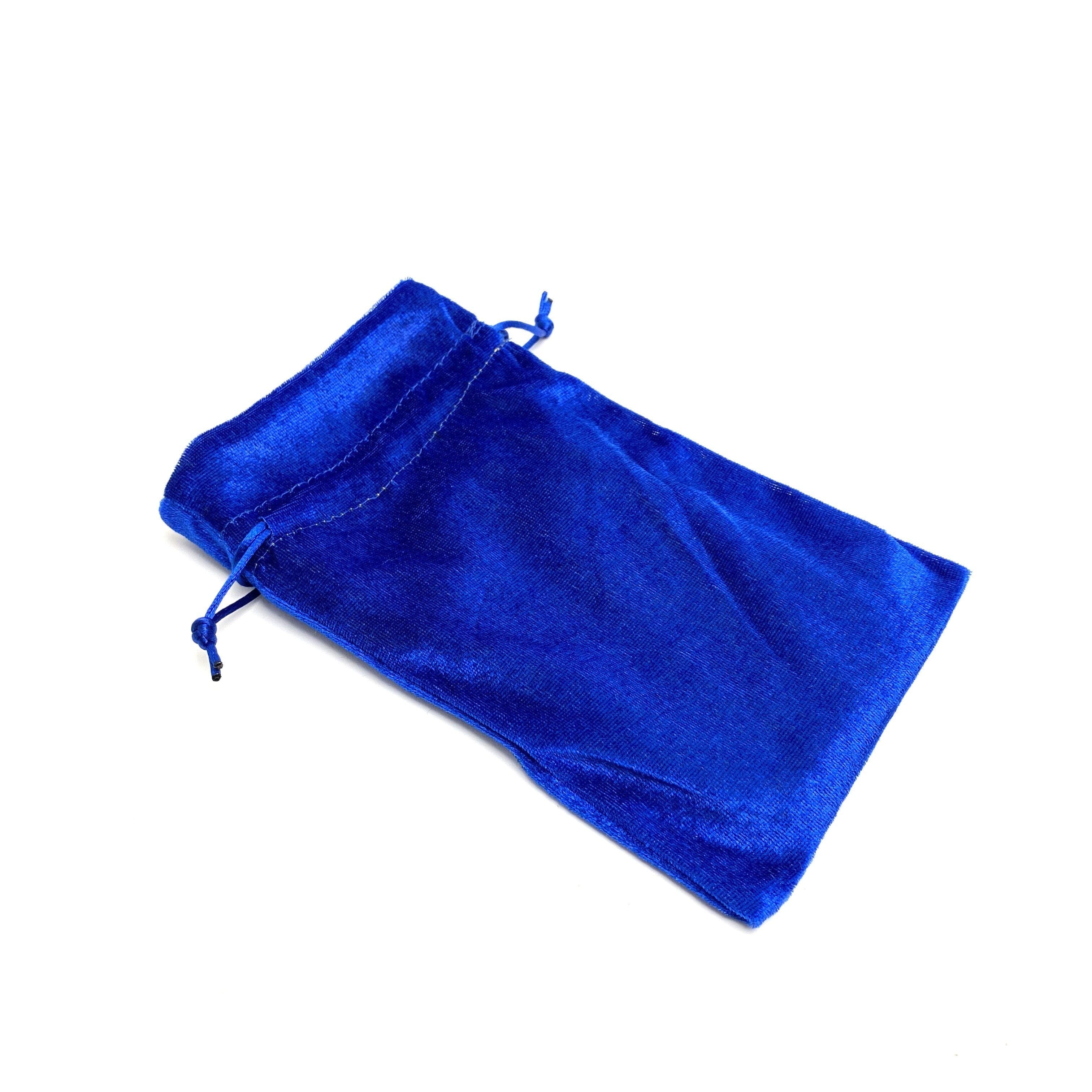 Blue & Gold Tarot Velvet Bag House of Intuition Inc