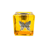 Butterfly Mini Candle Holder V115 Yellow