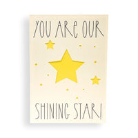 You Are A Shining Star Greeting Card House of Intuition Inc 