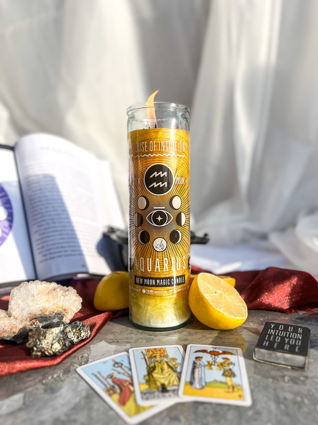 2025 New Moon Ritual Candle (Limited Edition) Candle -Full Moon V50