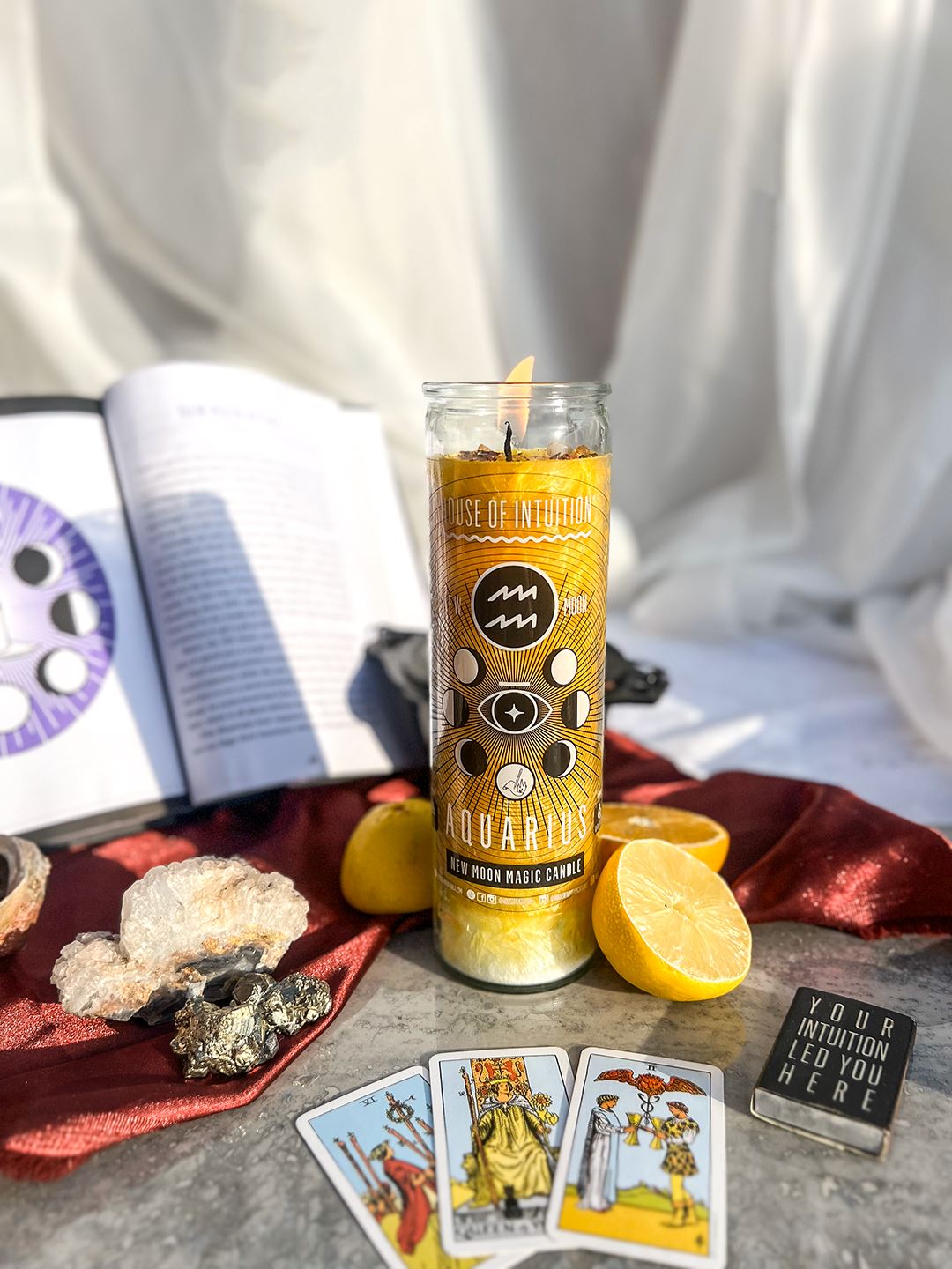 2025 New Moon Ritual Candle (Limited Edition) Candle -Full Moon V50
