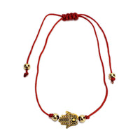 Hamsa Gold Protection Amulet Bracelet Bracelet -Amulet Whse