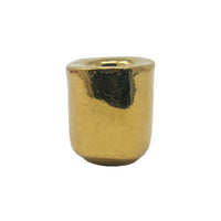 Metalic Gold Mini Candle Holder V115