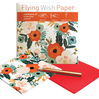 Flying Wish Paper Mini Kit - "ORANGE BLOSSOMS" House of Intuition Inc