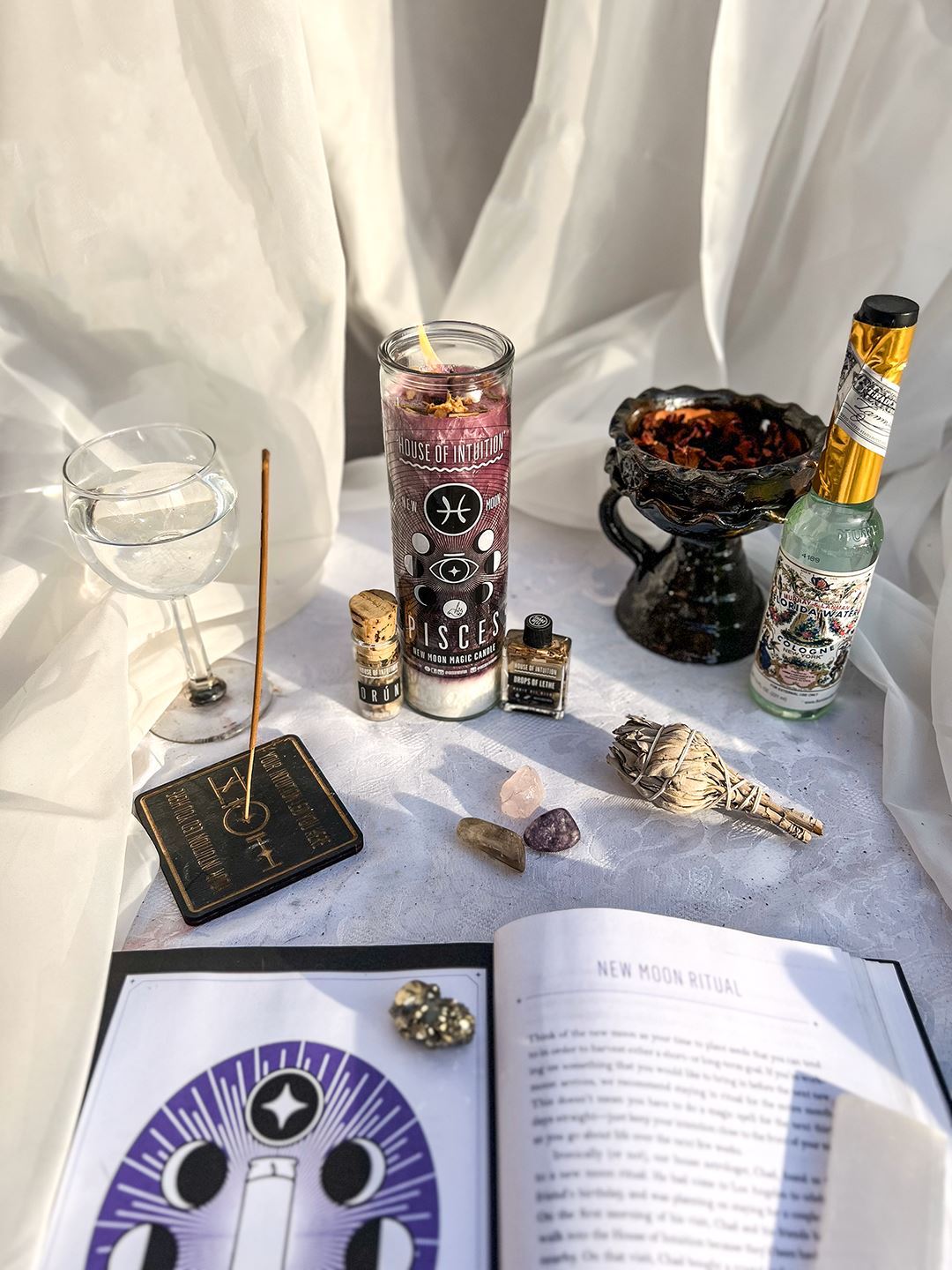 2025 New Moon Ritual Candle (Limited Edition) Candle -Full Moon V50