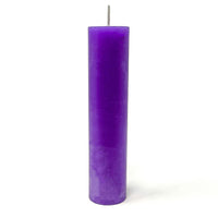 Purple Pillar Candle Candle -Shape V380