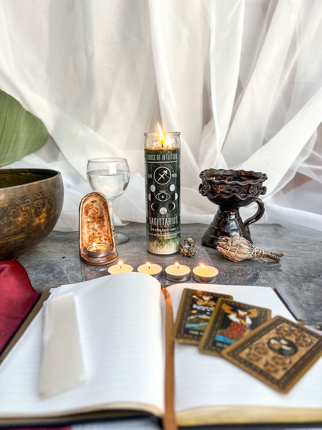 2025 New Moon Ritual Candle (Limited Edition) Candle -Full Moon V50