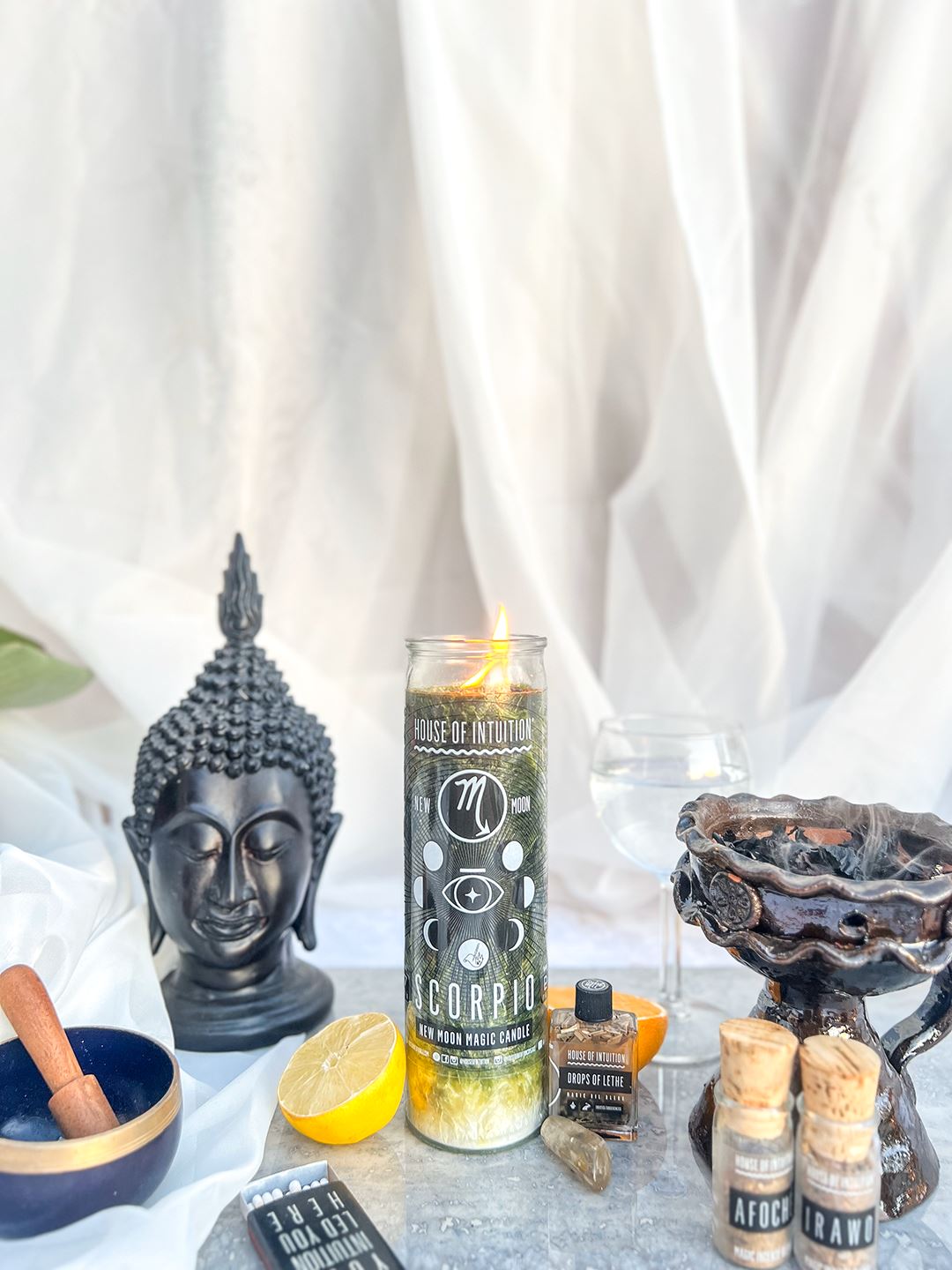 2025 New Moon Ritual Candle (Limited Edition) Candle -Full Moon V50
