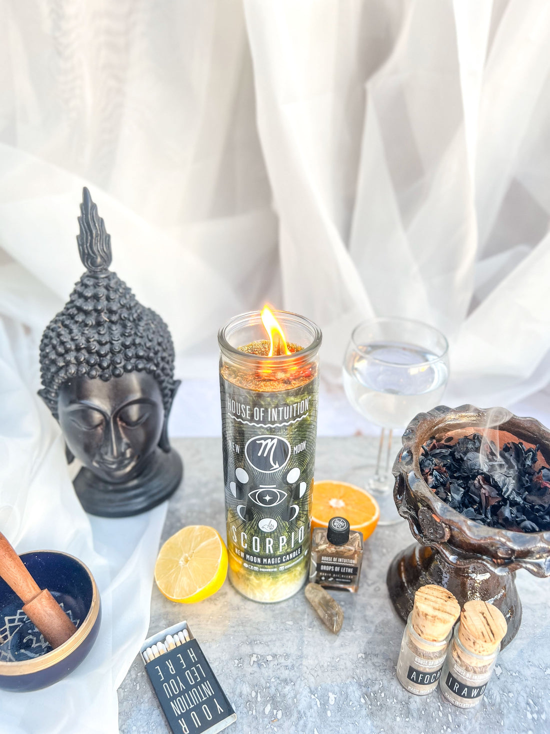 2025 New Moon Ritual Candle (Limited Edition) Candle -Full Moon V50