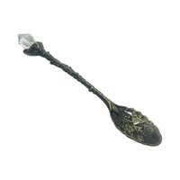 Ceremonial Crystal Altar Spoon Crystal -Wand Whse Bronze