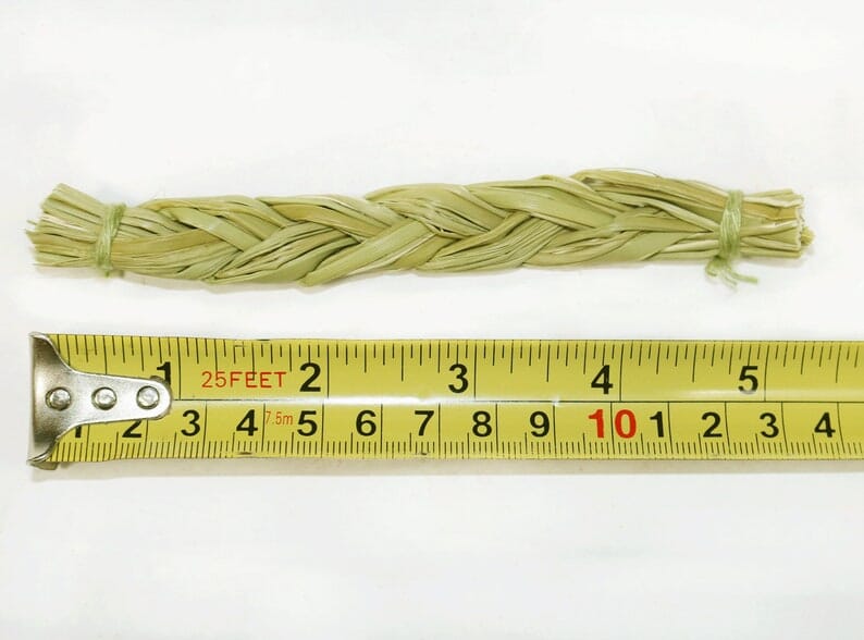 Sweetgrass Ritual Cleansing Stick Incense & Holders -Smudge V370
