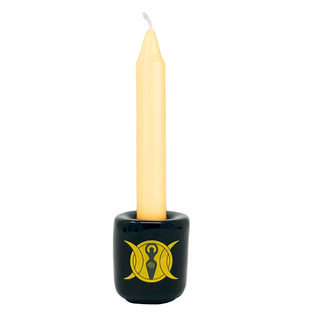 Triple Moon Goddess Mini Candle Holder V115