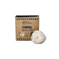 Copal Smudge Bombs w/ Burner Incense & Holders -Resin V50A