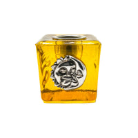 Moon & Sun Mini Candle Holder V115 Yellow