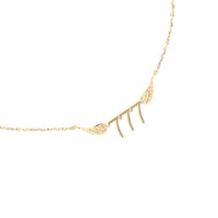 777 Angel Number Necklace (Gold) Necklace Discontinued