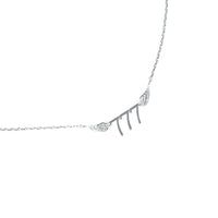 777 Angel Number Necklace (Silver) Necklaces Crystals