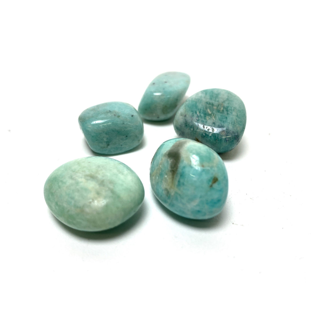 Amazonite - Madagascar Tumbles Amazonite Crystals