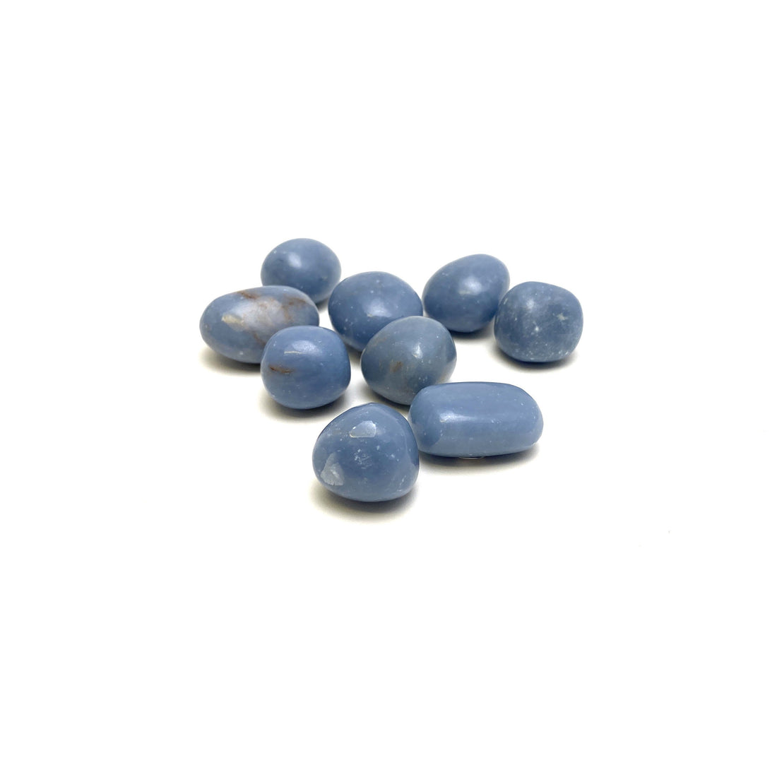 Angelite Tumbles Angelite Crystals A. $6.00