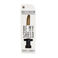 "Be My Shield" Symbol Shape Candle Symbol Shape Candle House of Intuition