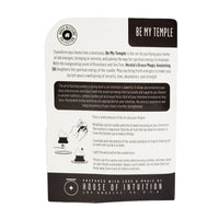 "Be My Temple" Symbol Shape Candle Kit (with Hestia's Grace Anointing Oil) Symbol Shape Candle House of Intuition