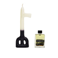 "Be Open" Symbol Shape Candle Kit (with Pathway Keys Anointing Oil) Symbol Shape Candle House of Intuition