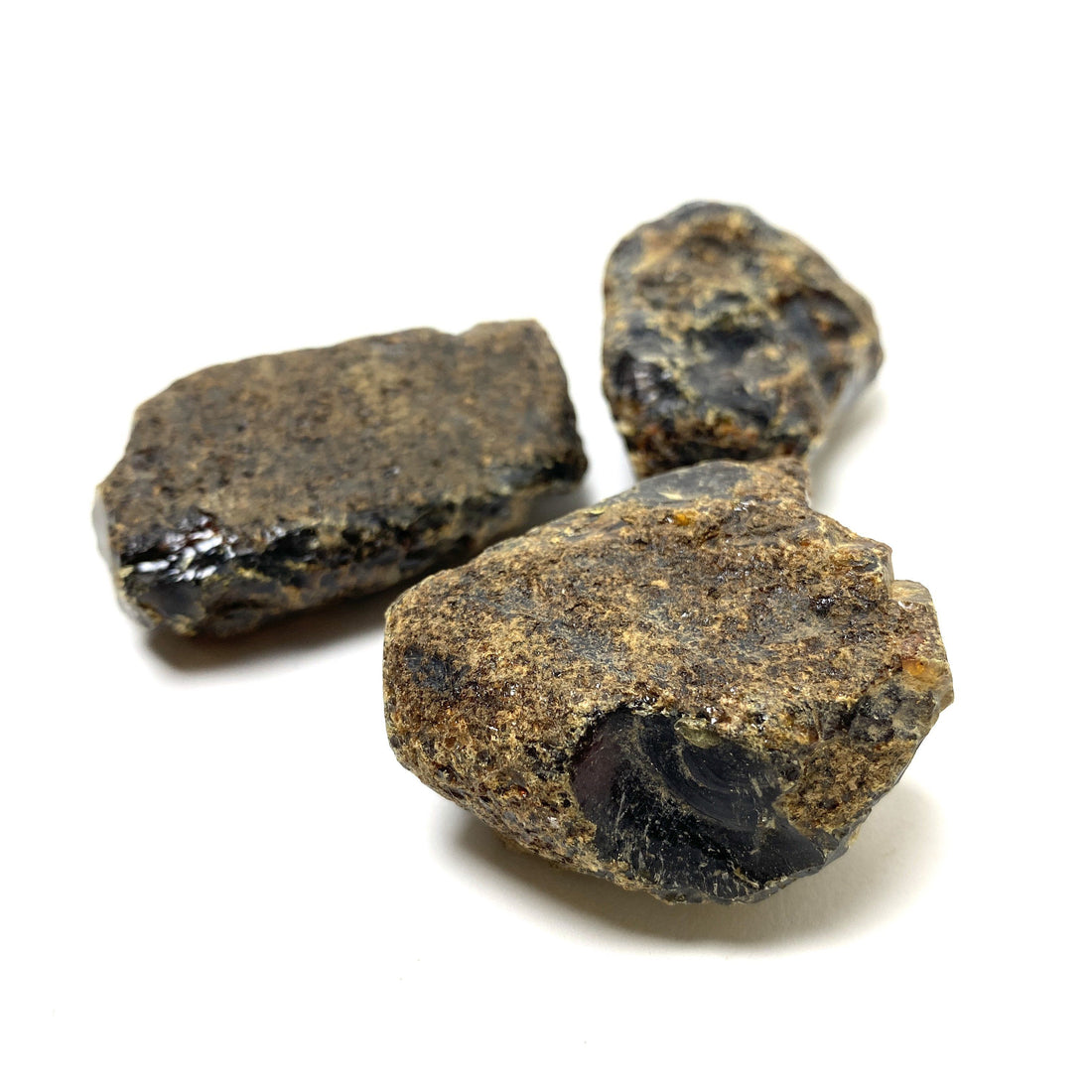 Blue Amber Raw Blue Amber Crystals A. $22.00