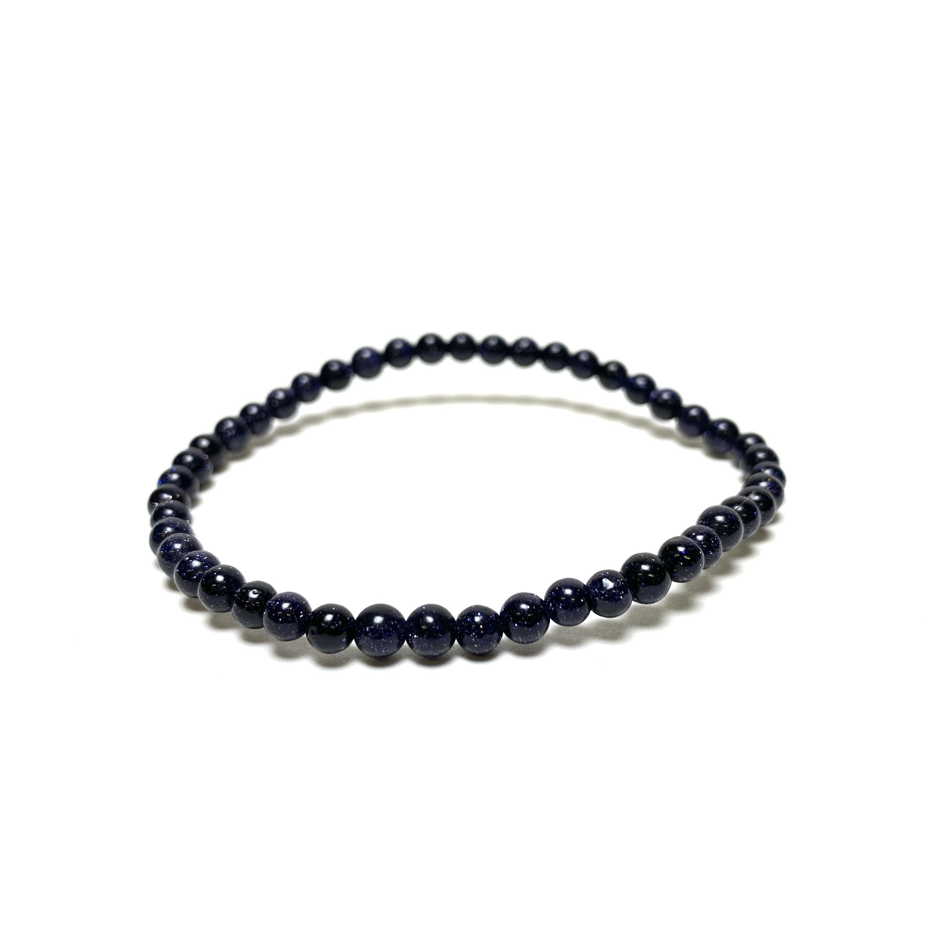 Blue hot sale goldstone bracelet