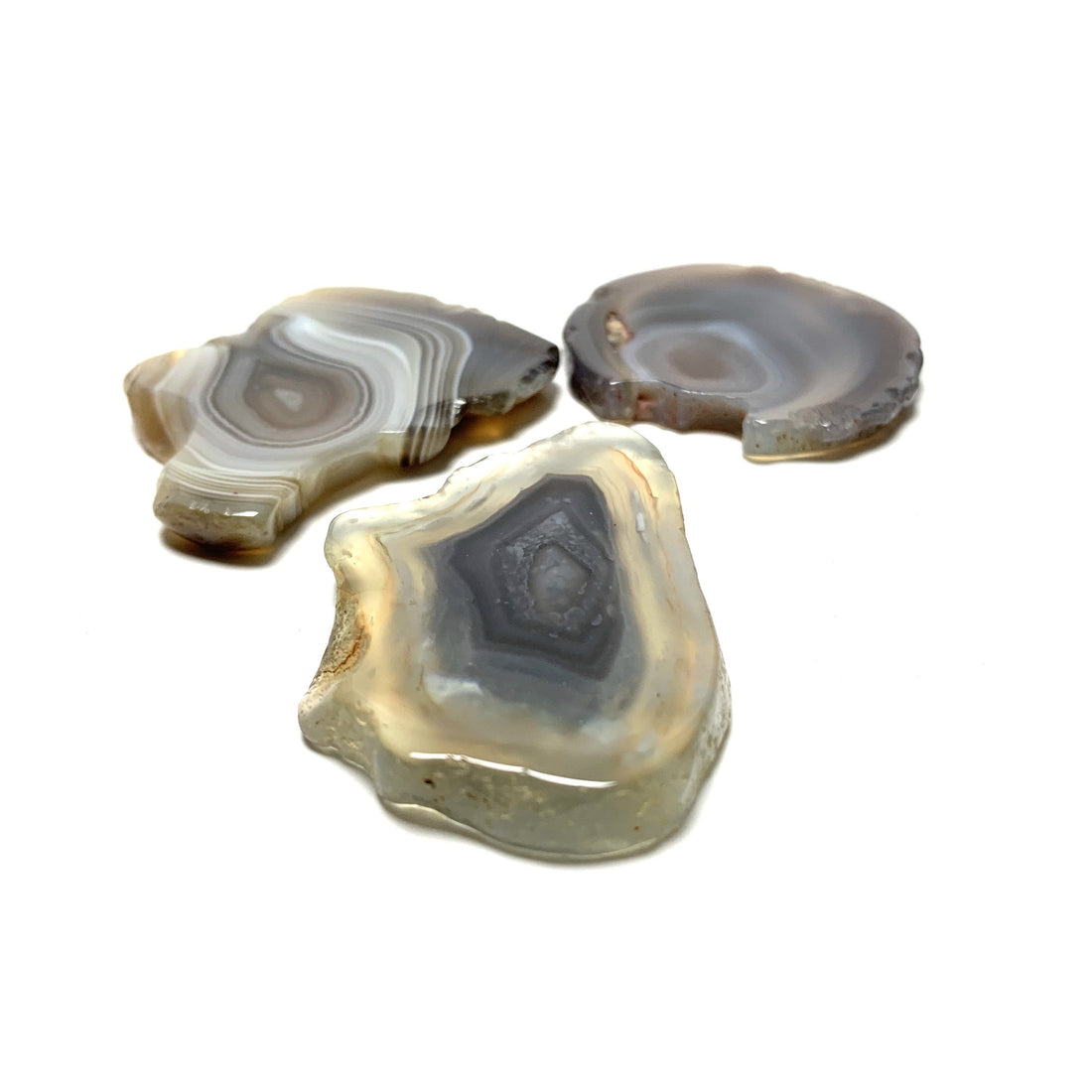 Botswana Agate Slices Botswana Agate Crystals